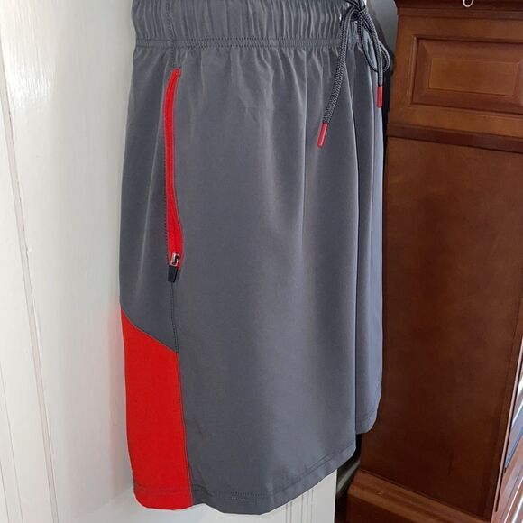 Prince & Fox gray polyester/spandex elastic waistband with orange detailing - Picture 3 of 7
